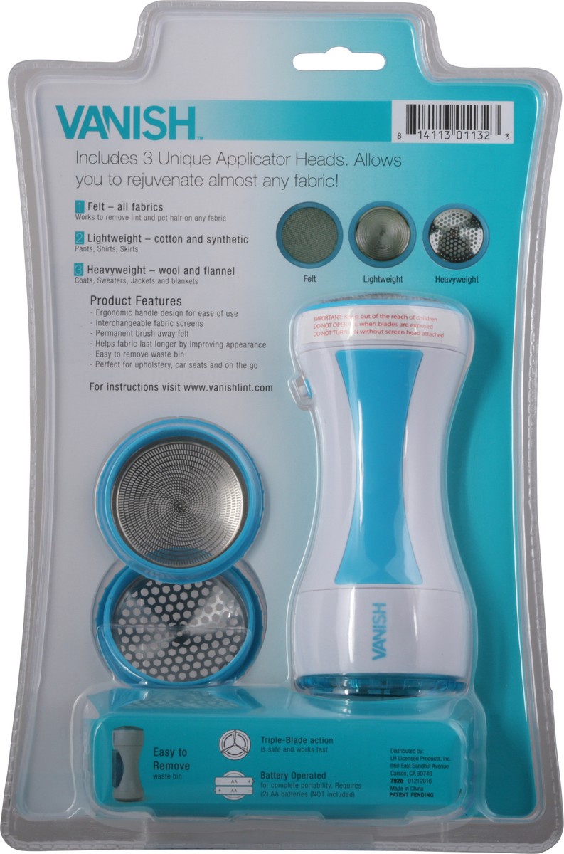 slide 11 of 11, Vanish Deluxe Fabric Shaver 1 ea, 1 ct