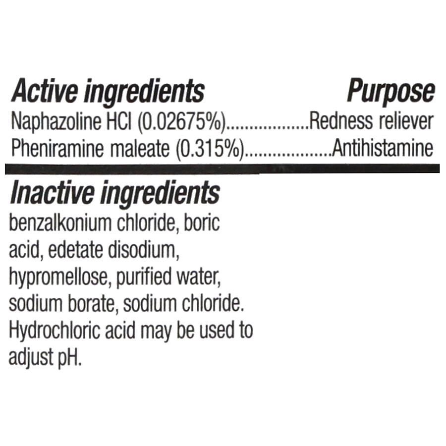 slide 5 of 5, Walgreens Sterile Eye Allergy Relief Eye Drops, 0.5 fl oz