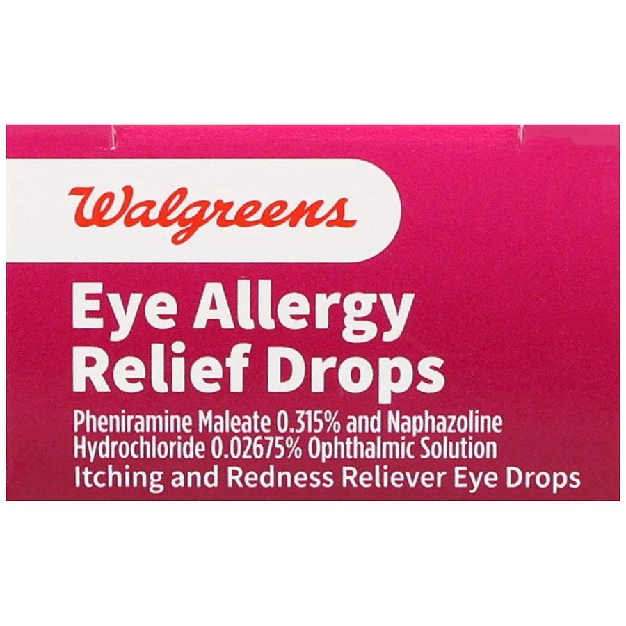 slide 4 of 5, Walgreens Sterile Eye Allergy Relief Eye Drops, 0.5 fl oz