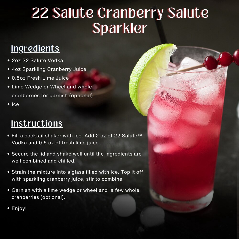 slide 6 of 6, 22 Salute Vodka 1 l, 1 liter