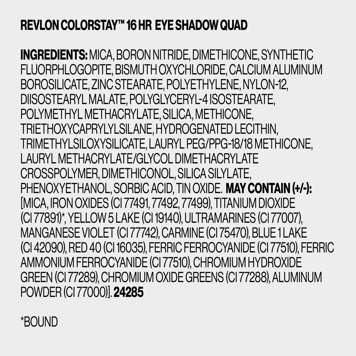 slide 10 of 21, Revlon Colorstay Eye Shadow Quad, Addictive, 0.16 oz