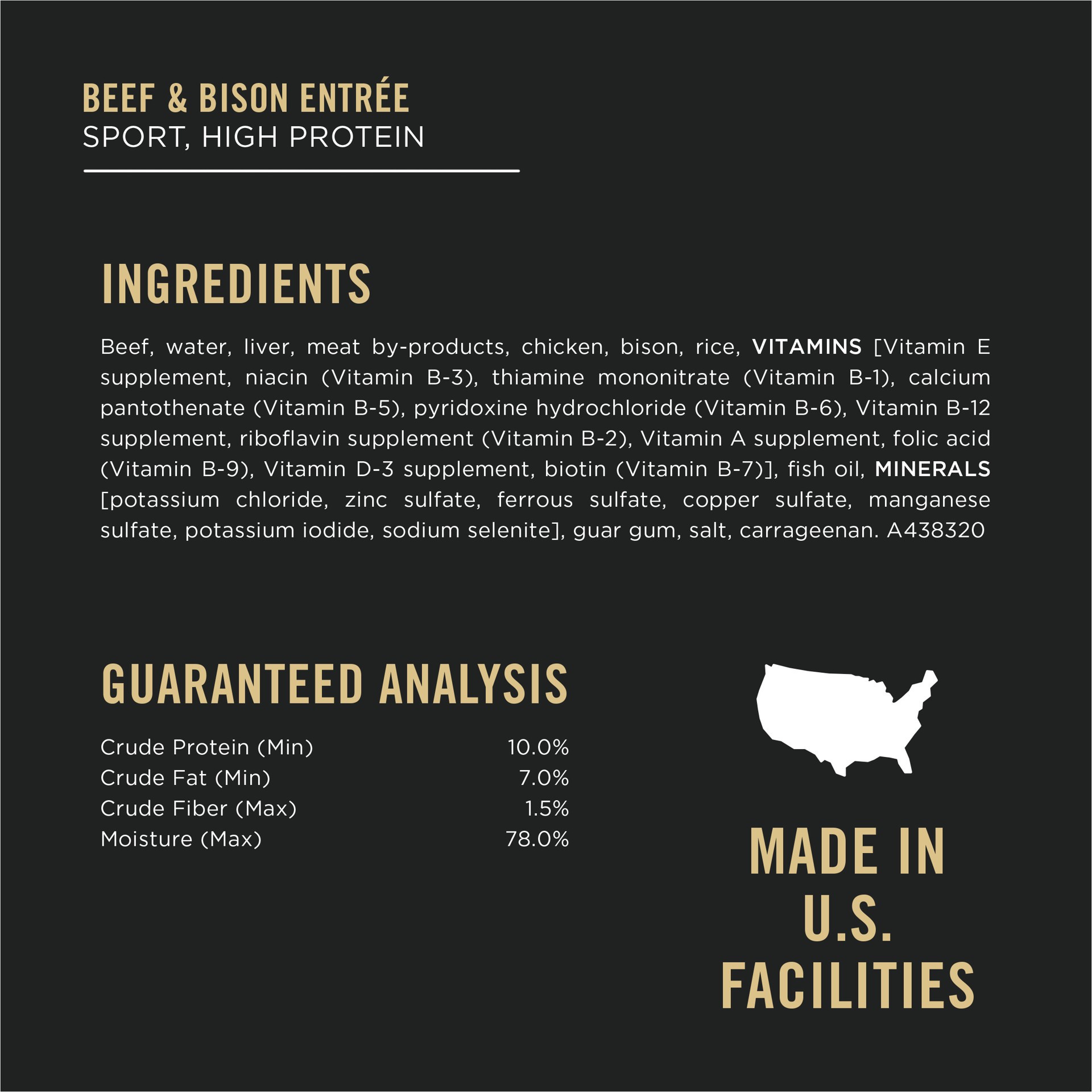 slide 6 of 8, Purina Pro Plan Sport High Protein Wet Dog Food, Beef and Bison Entrée and Turkey, Duck and Quail Entrée Variety Pack, 9.75 lb