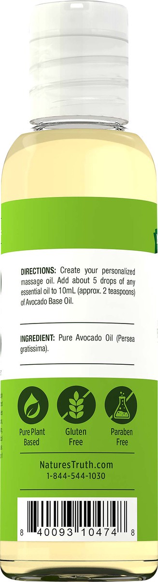 slide 2 of 5, Nature's Truth Aromatherapy Avocado Skin Care Oil 4 fl oz, 4 fl oz