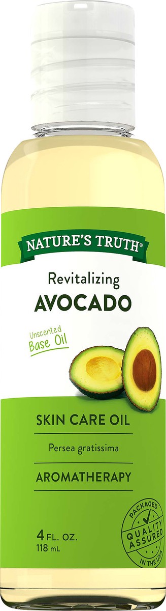 slide 5 of 5, Nature's Truth Aromatherapy Avocado Skin Care Oil 4 fl oz, 4 fl oz