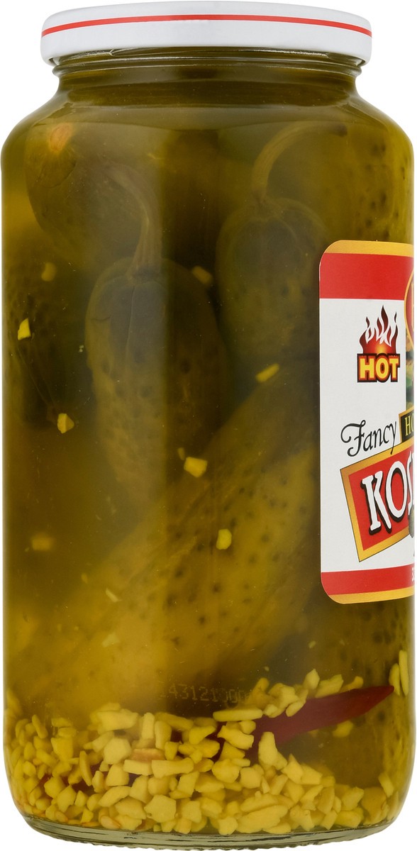 slide 5 of 14, Bell-View Fancy Hot & Garlic Kosher Dills 32 fl oz, 32 fl oz