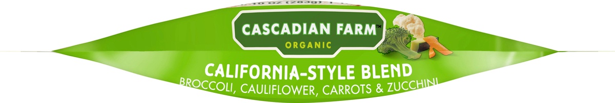 slide 8 of 11, Cascadian Farm Organic California Blend, 10 oz