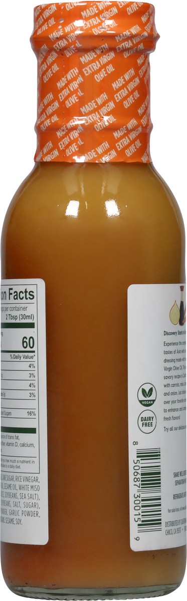 slide 6 of 9, California Olive Ranch Carrot Miso Vinaigrette Dressing 8 fl oz, 8 fl oz