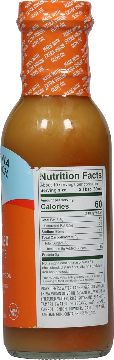 slide 7 of 9, California Olive Ranch Carrot Miso Vinaigrette Dressing 8 fl oz, 8 fl oz