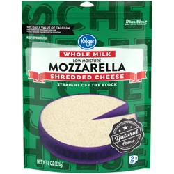 Kroger Whole Milk Shredded Mozzarella Cheese