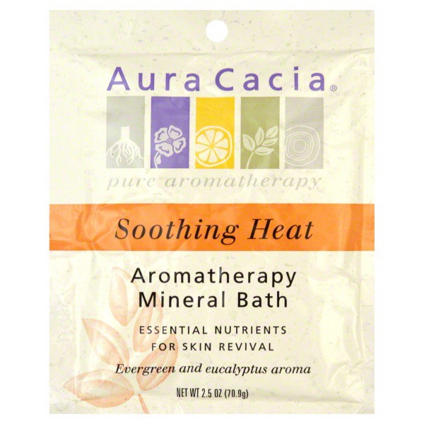 slide 1 of 1, Aura Cacia Warming Aromatherapy Balsam Fir Mineral Bath 2.5 oz, 2.5 oz