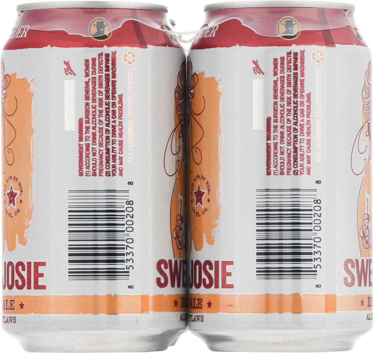 slide 8 of 9, Lonerider Sweet Josie Brown Ale Cans, 6 ct; 12 oz