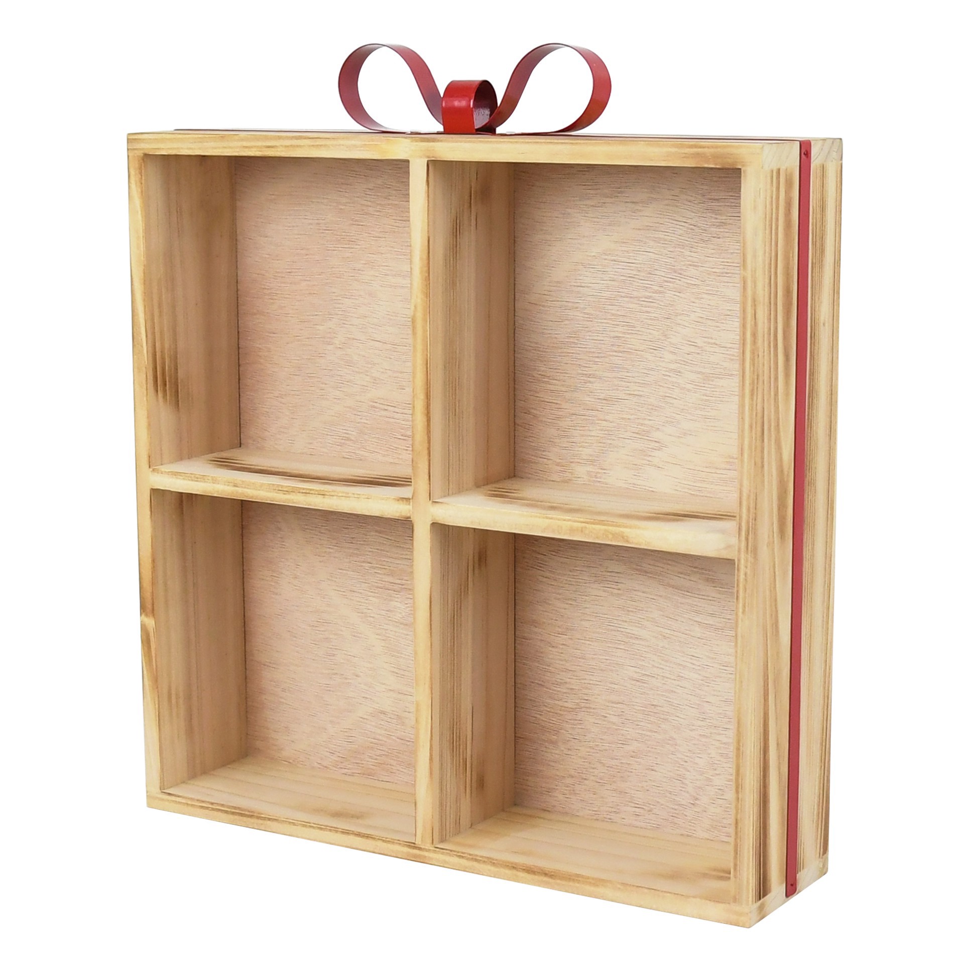 slide 4 of 4, 13.5" Natural Wood Present Tabletop Cubby By Ashland, 13.5 in