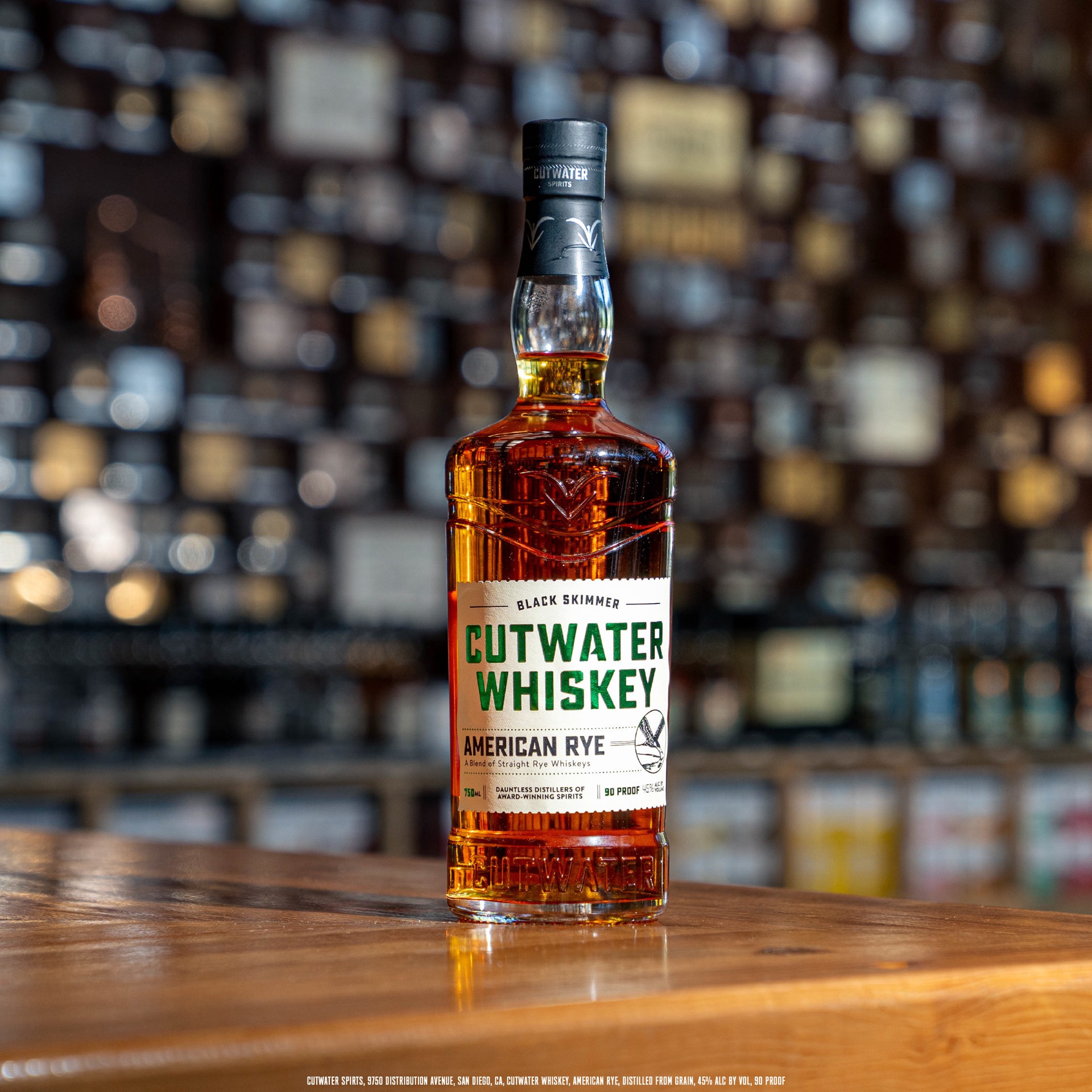 slide 2 of 2, Cutwater Spirits Spirits American Rye Whiskey, 750ml Bottle, 750 ml