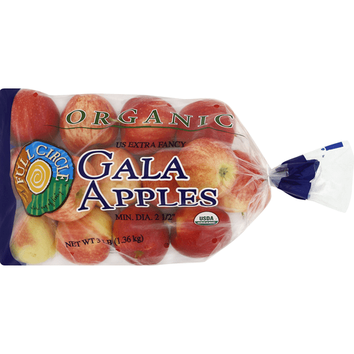 slide 1 of 1, Full Circle Organic Apples, Gala, 1 ct