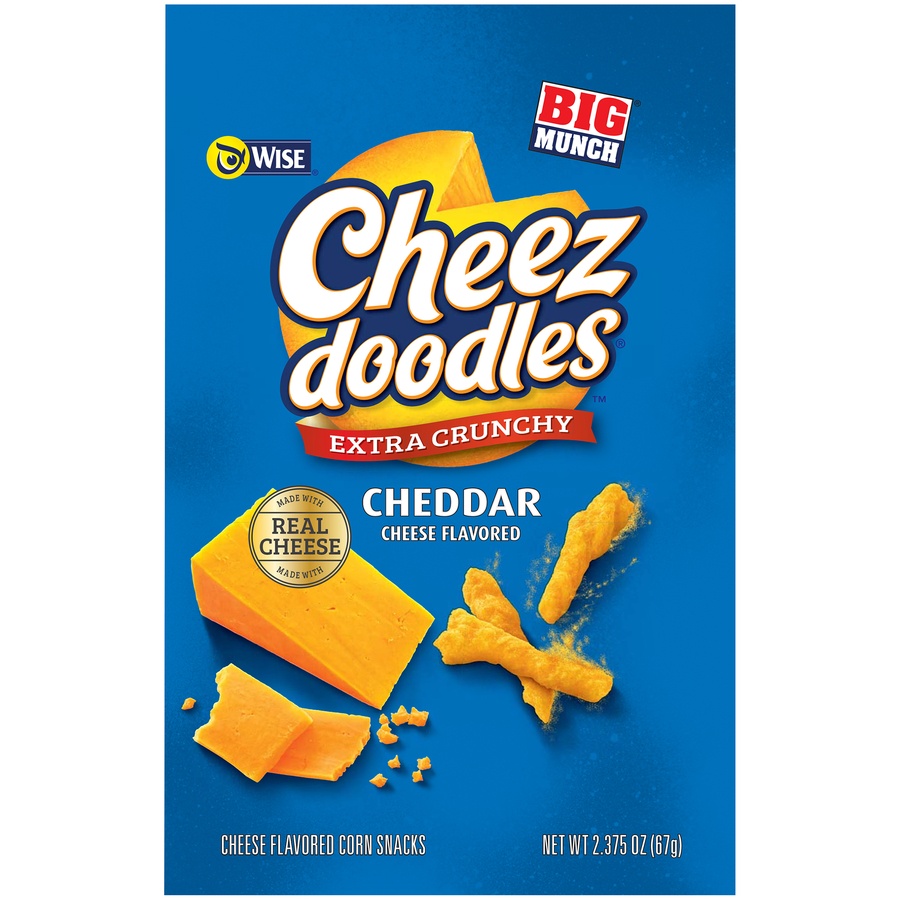 slide 1 of 6, Wise Big Munch Crunchy Cheez Dooles, 2.375 oz