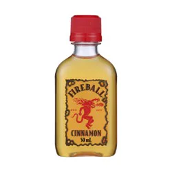 Fireball Cinnamon Wine Based Liqueur, 50ml Plastic Bottle, 42 Proof