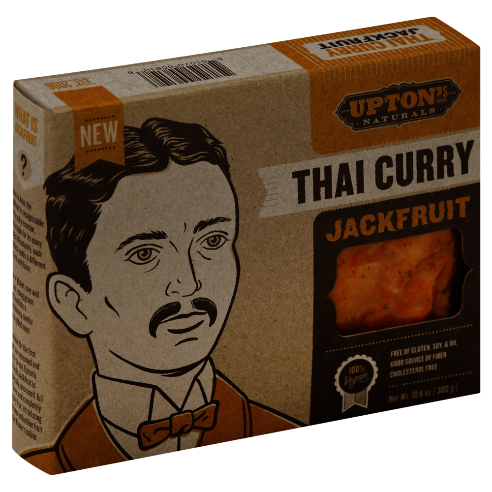 slide 1 of 1, Upton's Naturals Thai Curry Jack Fruit, 10.6 oz