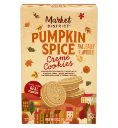 Pumpkin Spice Creme Cookies