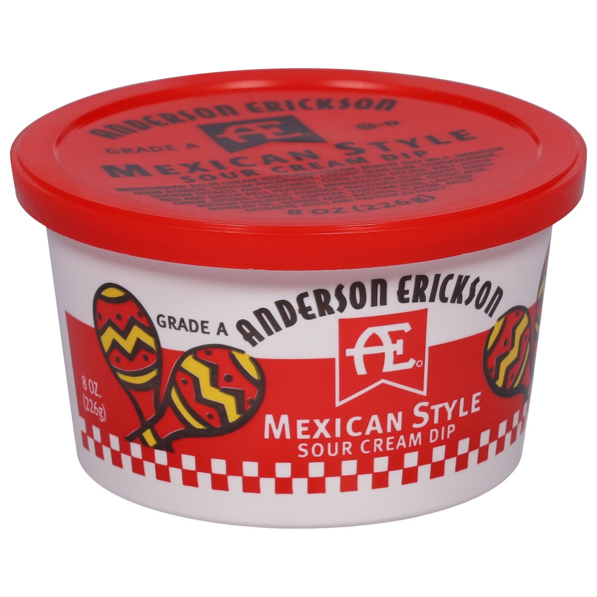 slide 2 of 9, Anderson Erickson Dairy AE Dairy Mexican Style Sour Cream Dip, 8 oz