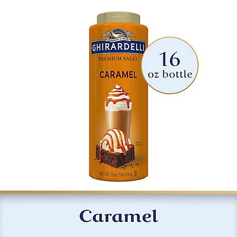 slide 1 of 1, Ghirardelli Premium Caramel Sauce - 16 OZ, 16 oz