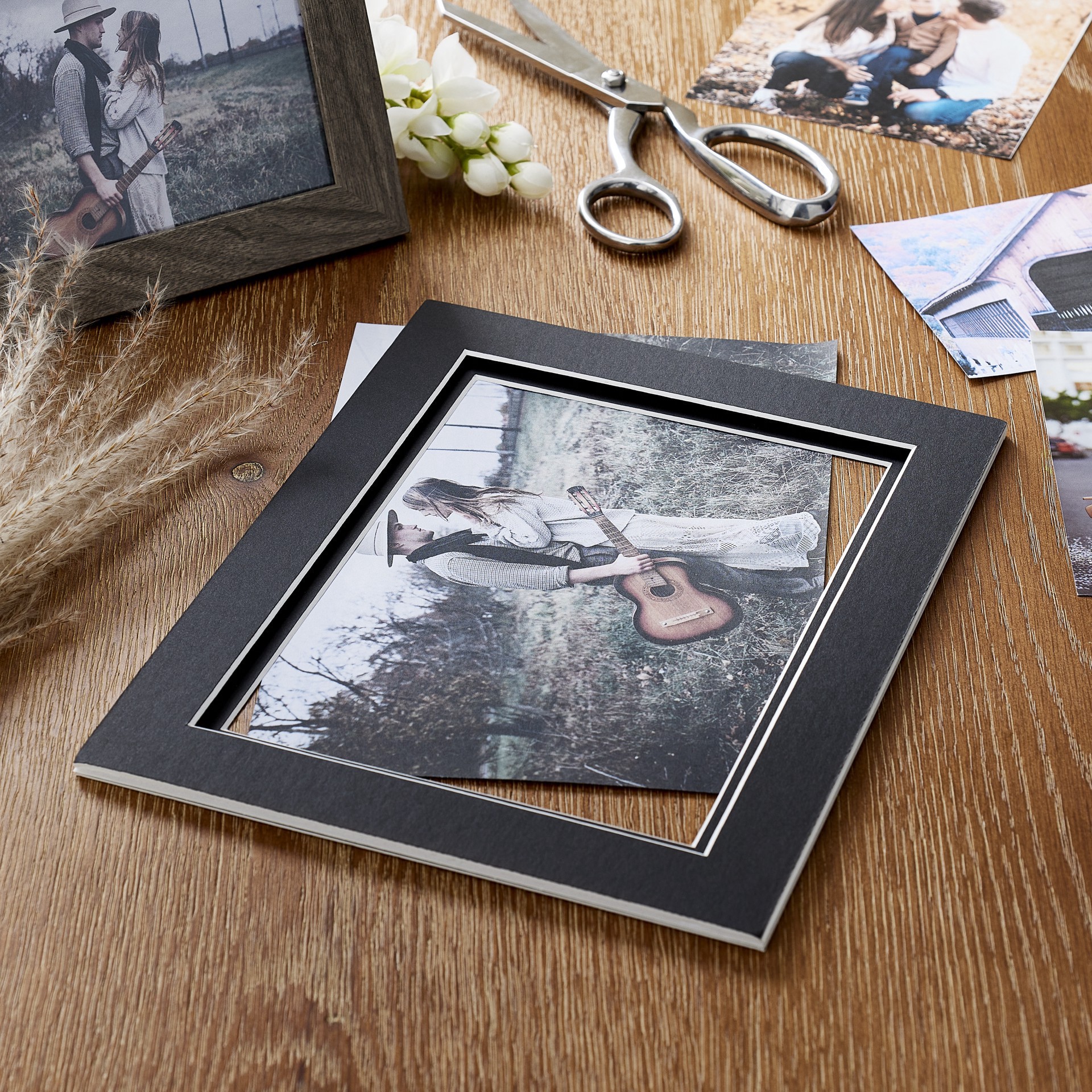 slide 2 of 2, 8" X 10" Raised Double Mat By Studio Decor, 6" X 8" Opening, 8 in x 10 in