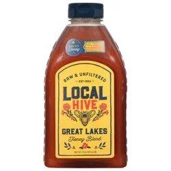 Local Hive Great Lakes Raw & Unfiltered Honey Blend - 32 oz