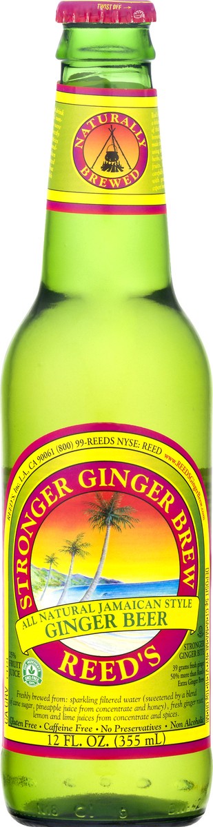 slide 2 of 9, Reed's Stronger Jamaican Style Ginger Beer 12 oz, 12 oz