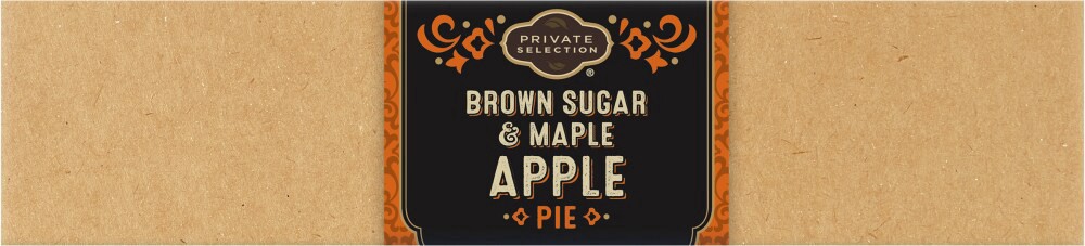 slide 3 of 3, Private Selection Maple And Brown Sugar Apple Pie, 38 oz