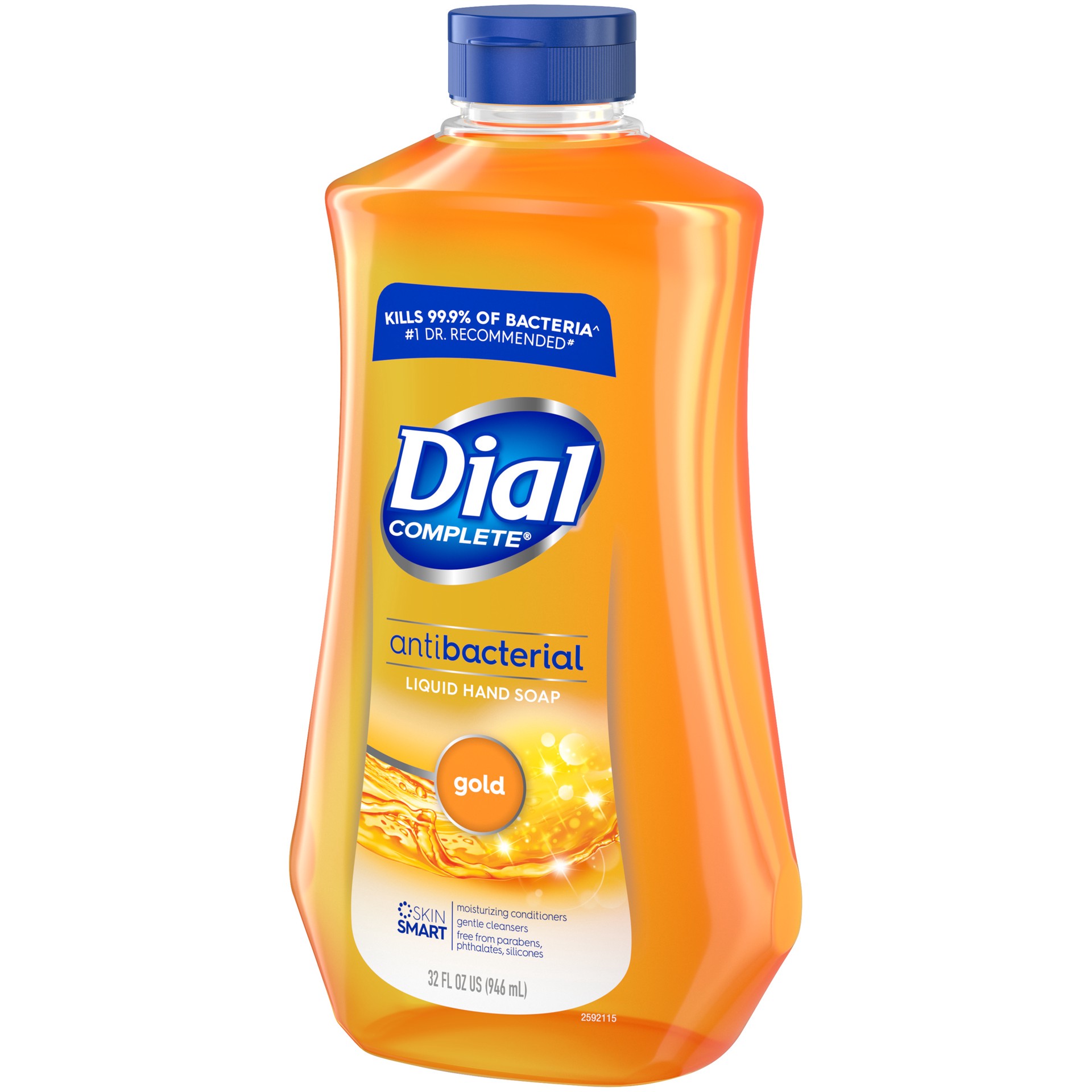 slide 4 of 4, Dial Complete Antibacterial Liquid Hand Soap Refill, Gold, 32 fl oz, 32 fl oz