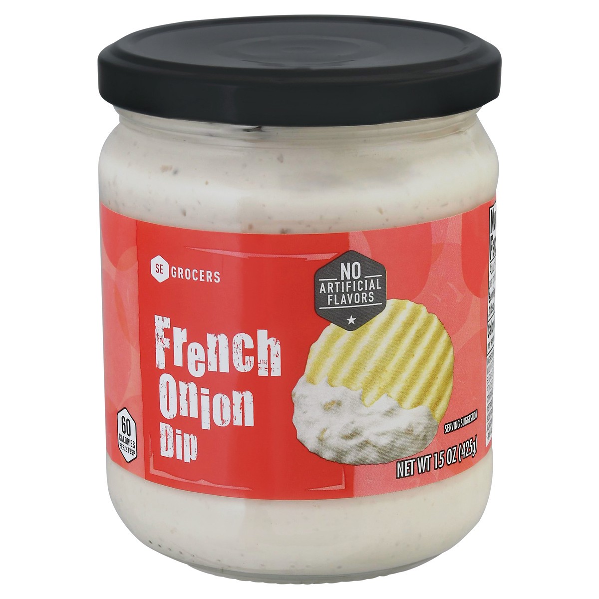 slide 5 of 9, SE Grocers Stadium Cheddar Dip, 15 oz