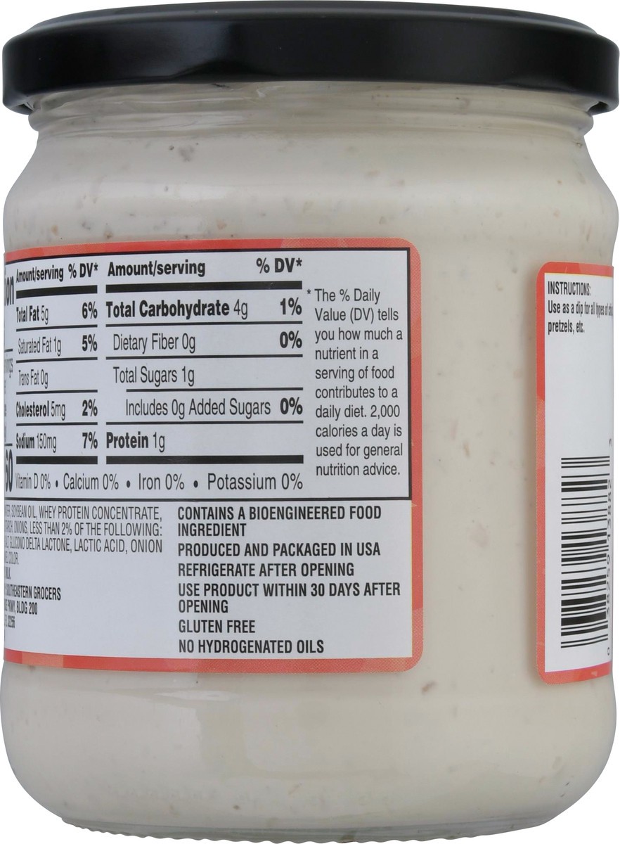 slide 4 of 9, SE Grocers Stadium Cheddar Dip, 15 oz