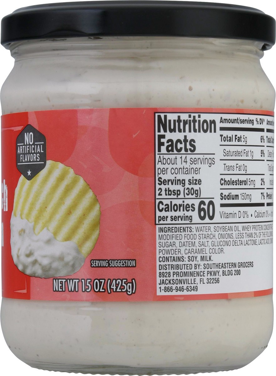 slide 9 of 9, SE Grocers Stadium Cheddar Dip, 15 oz
