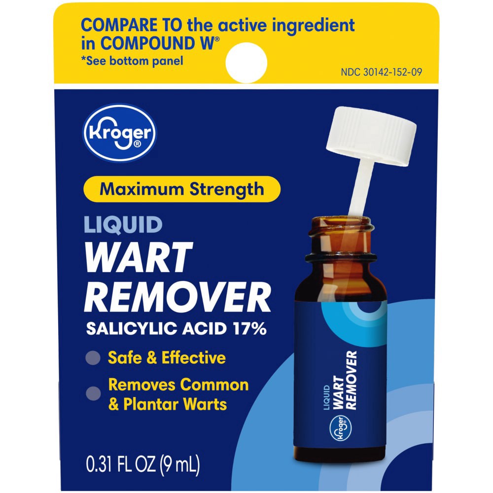 slide 1 of 6, Kroger Liquid Wart Remover, 0.31 fl oz