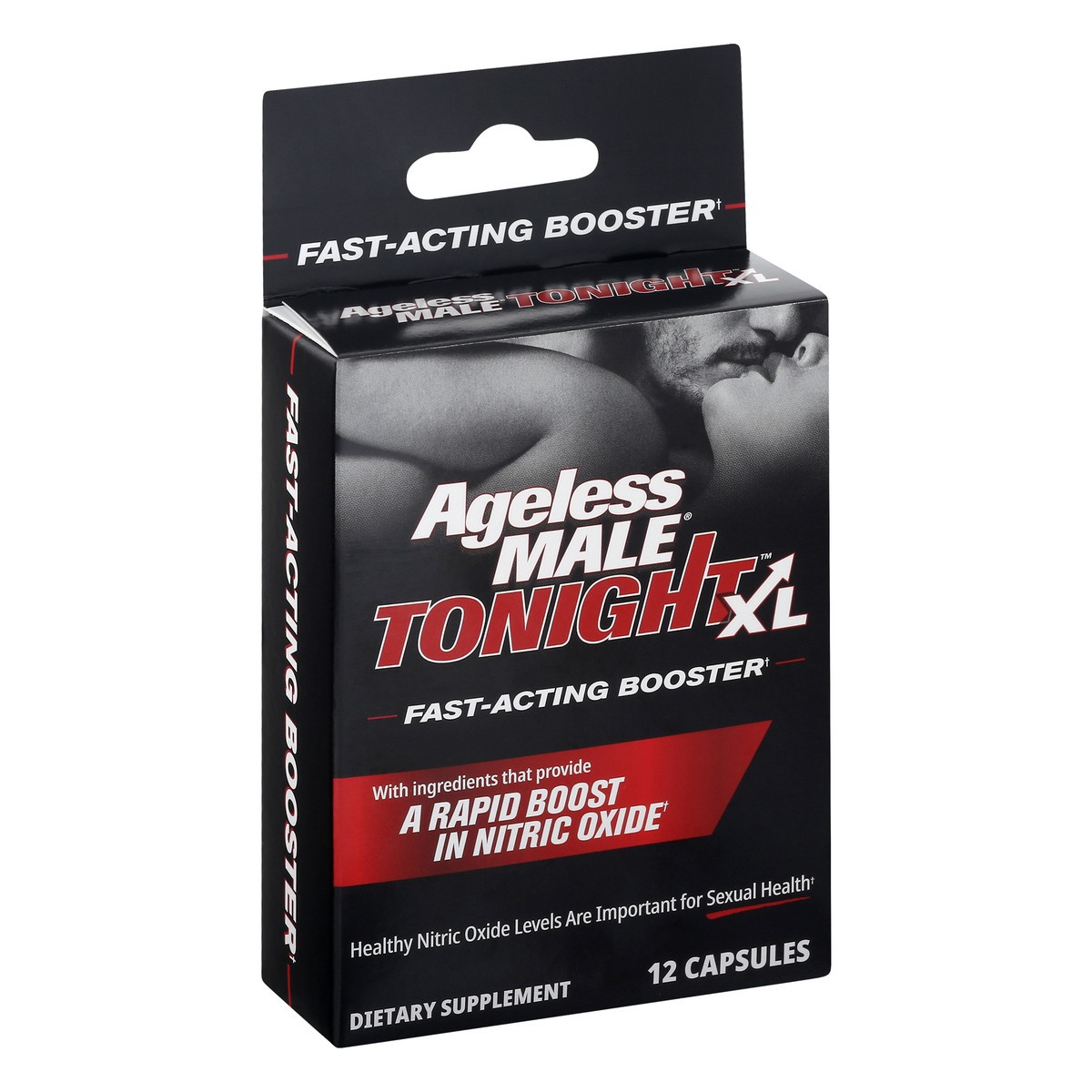 slide 2 of 9, Ageless Male Fast-Acting Booster, Tonight Xl, Capsules, 12 ct