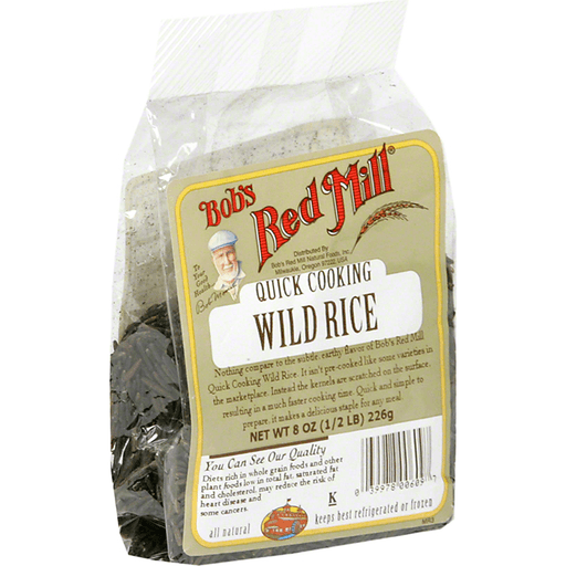 slide 1 of 1, Bob's Red Mill Bobs Wild Rice Quickie Cooking, 1 ct