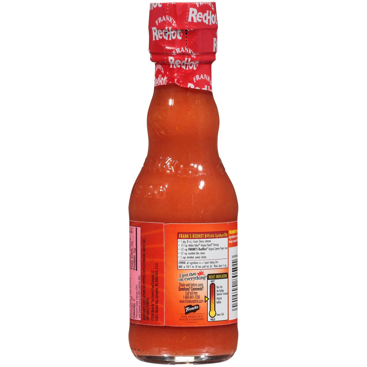 slide 4 of 7, Frank's RedHot Hot Sauce - Original, 5 fl oz, 5 fl oz