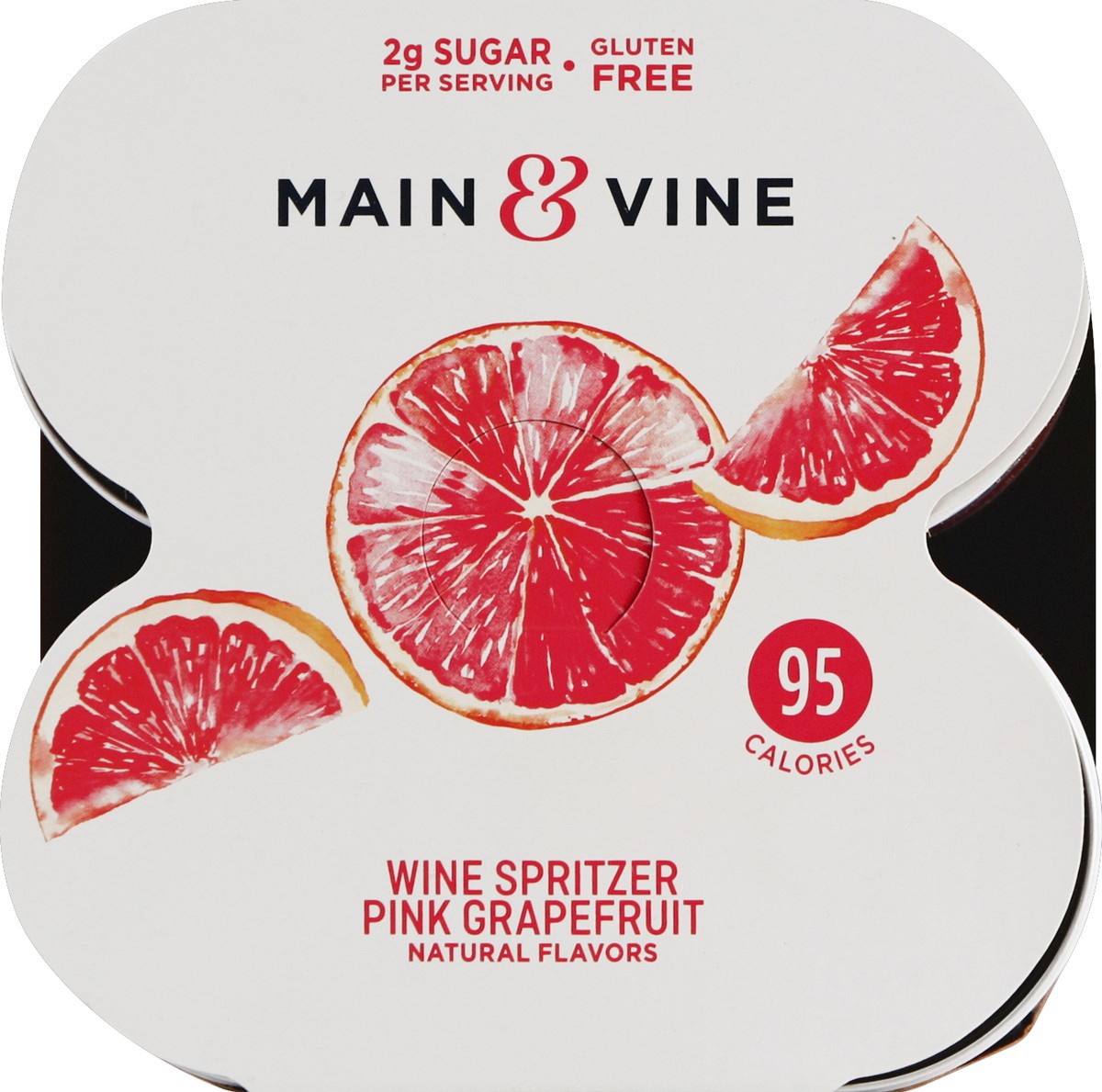 slide 6 of 6, Beringer Main & Vine Pink Grapefruit Wine Spritzer, 250 ml