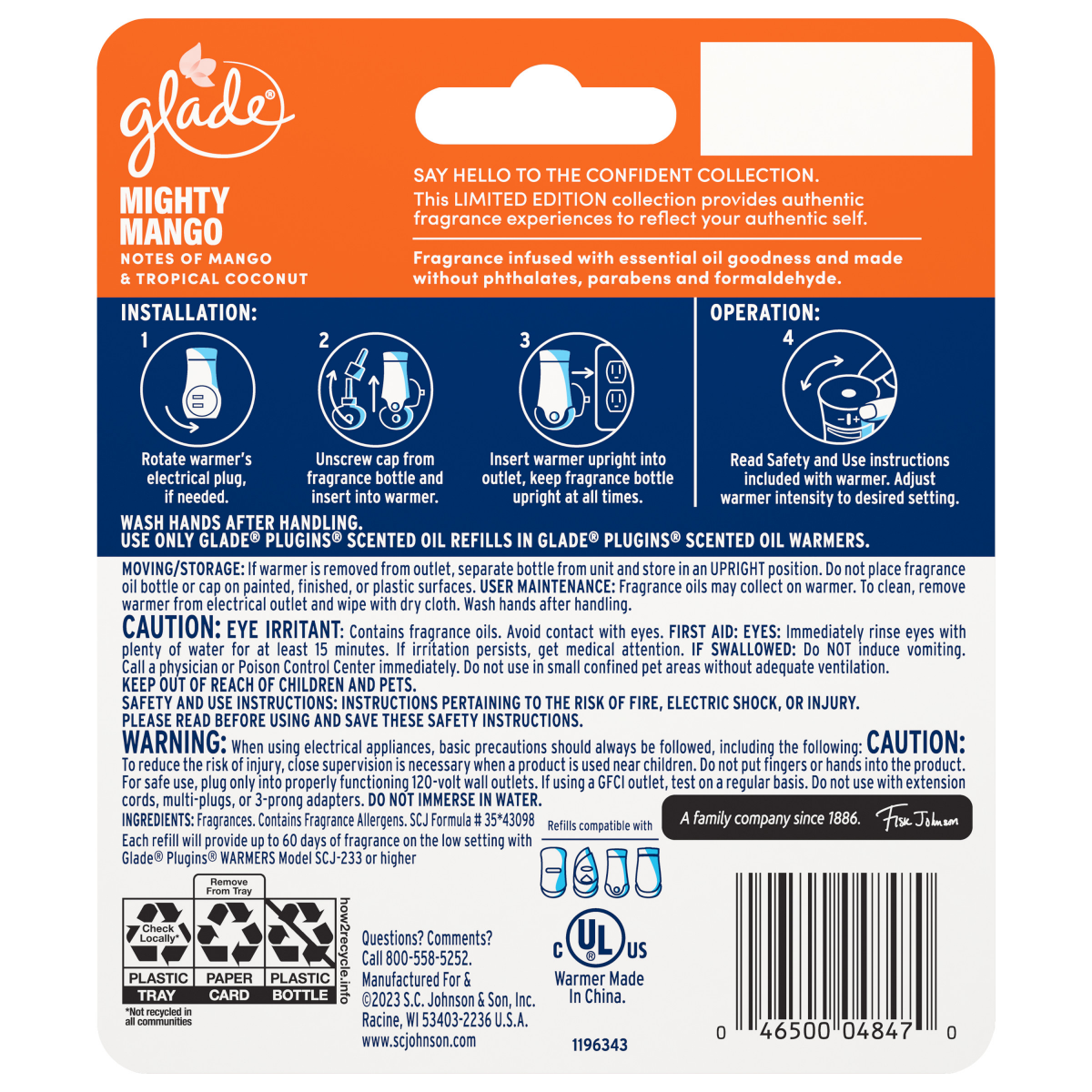 slide 25 of 29, Glade Plugins Scented Oil Warmer & Refill, 1 ct