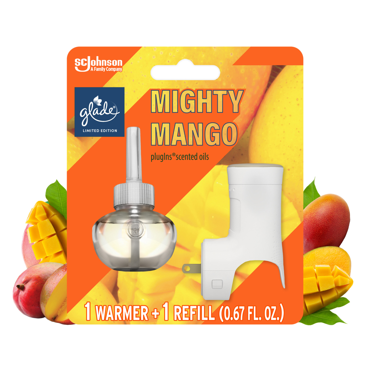 slide 1 of 29, Glade Plugins Scented Oil Warmer & Refill, 1 ct