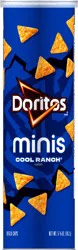 Doritos Tortilla Chips, Cool Ranch Flavored, Minis