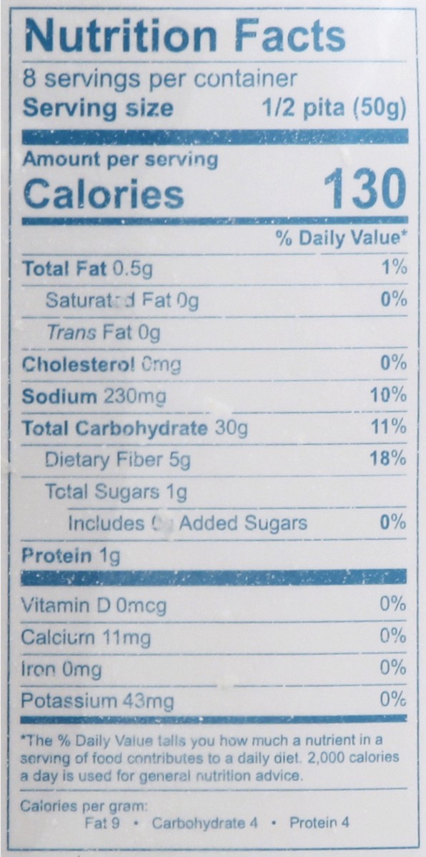 slide 4 of 8, Mybread Flatbread Pita, Original, Gluten Free, 13.9 oz