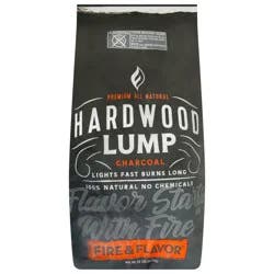 Fire & Flavor Premium All Natural Hardwood Lump Charcoal 20 lb