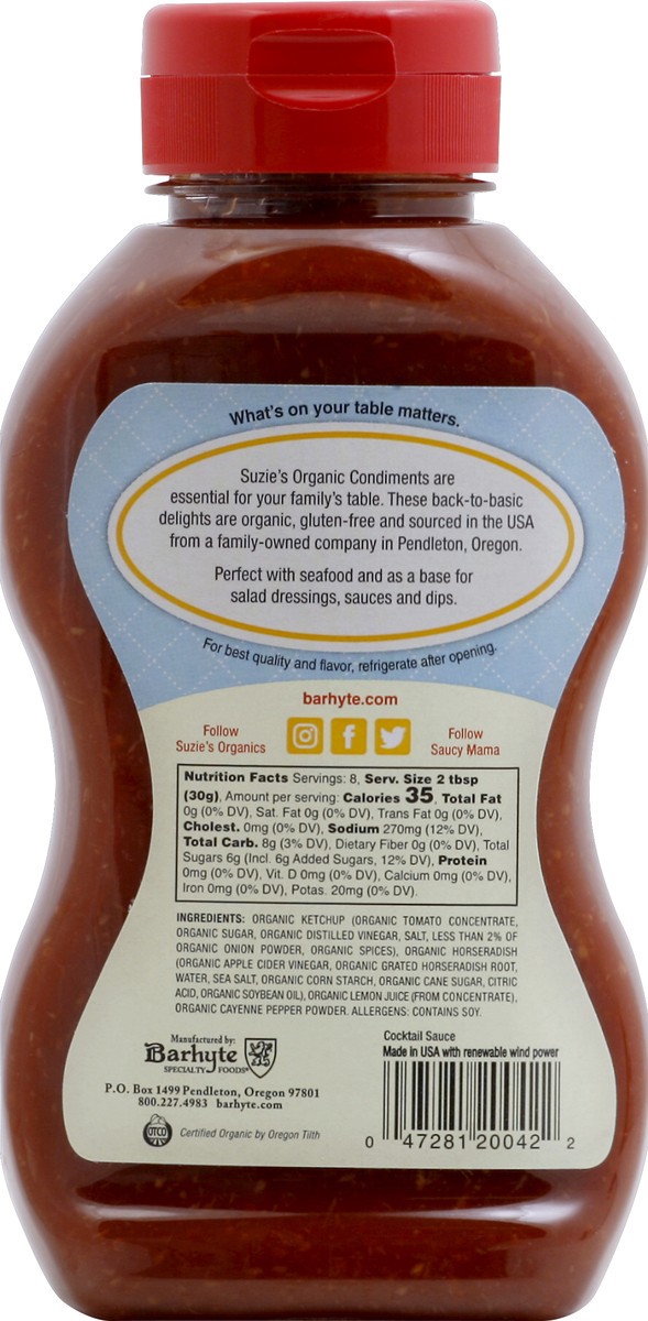 slide 4 of 8, Suzie's Sauce 8 oz, 8 oz
