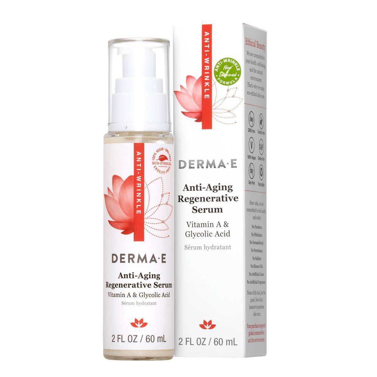 slide 1 of 1, Derma E Night Serum 2 oz, 2 oz