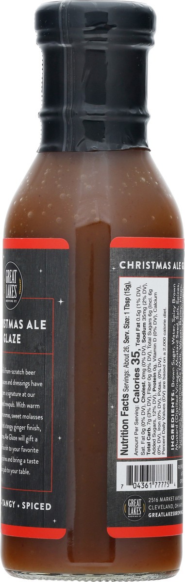 slide 4 of 9, Great Lakes Brewing Co. Christmas Ale Glaze 14 oz, 14 oz