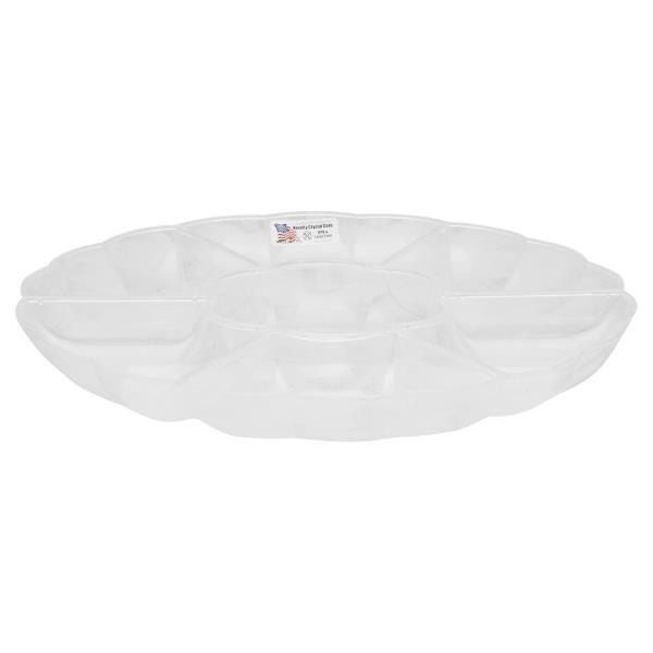 slide 1 of 1, Novelty Crystal Corp, Large Clear Platter, 1 ct