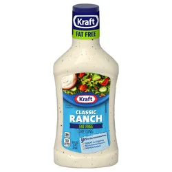 Kraft Classic Ranch Fat Free Dressing, 16 fl oz Bottle