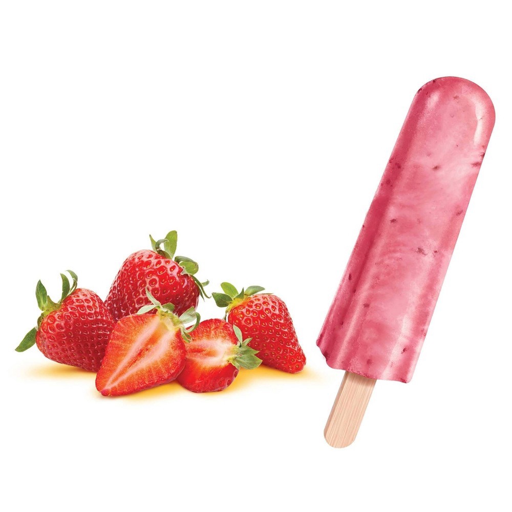 slide 6 of 6, Popsicle The Original Brand Popsicle Strawberry Fruit Frozen Pops, 12 ct; 18 fl oz