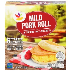 Pork Roll Hickory Smoked Mild Thin Sliced
