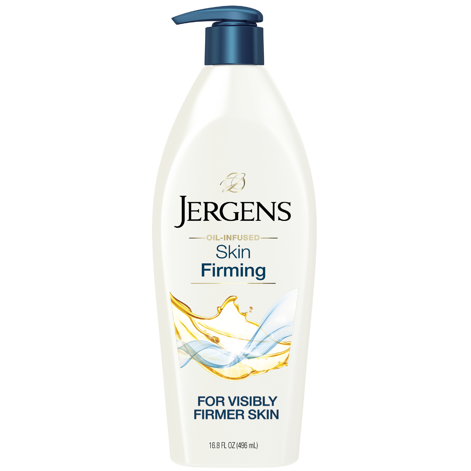 slide 1 of 9, Jergens Skin Firming Body Lotion for Dry to Extra Dry Skin, Skin Tightening Cream with Collagen and Elastin, Instantly Moisturizes Dry Skin, Dermatologist Tested, Hydralucence Blend Formula, 16.8 oz, 16.80 fl oz